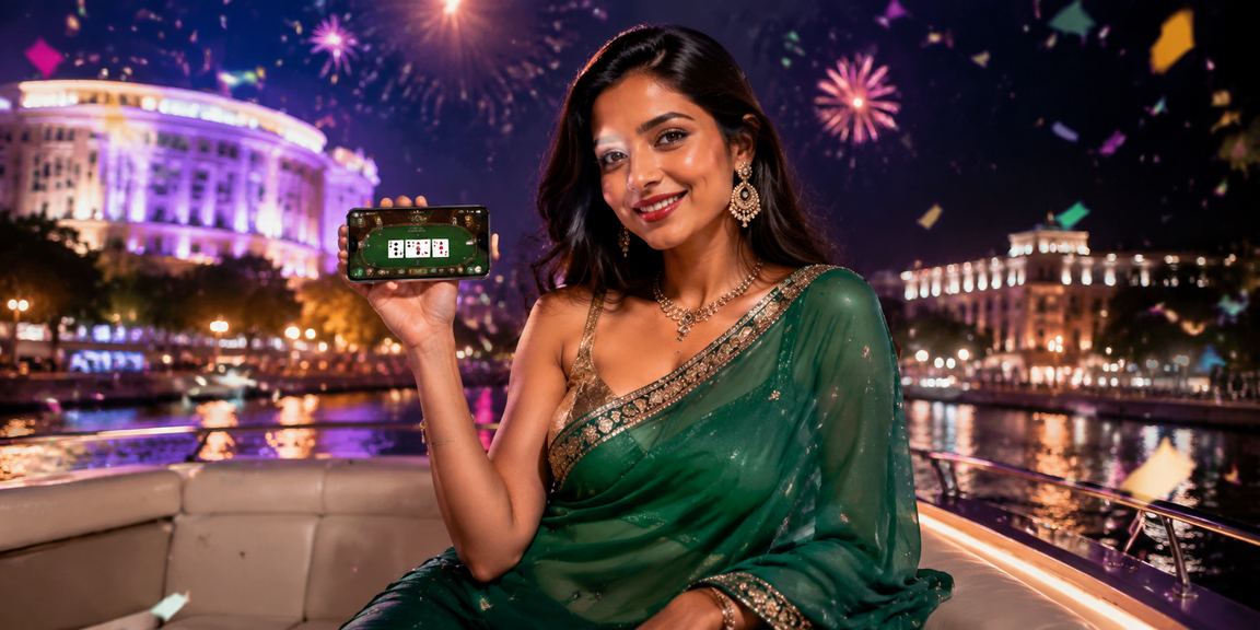 Indian festive gaming scene at Connaught Place Delhi
